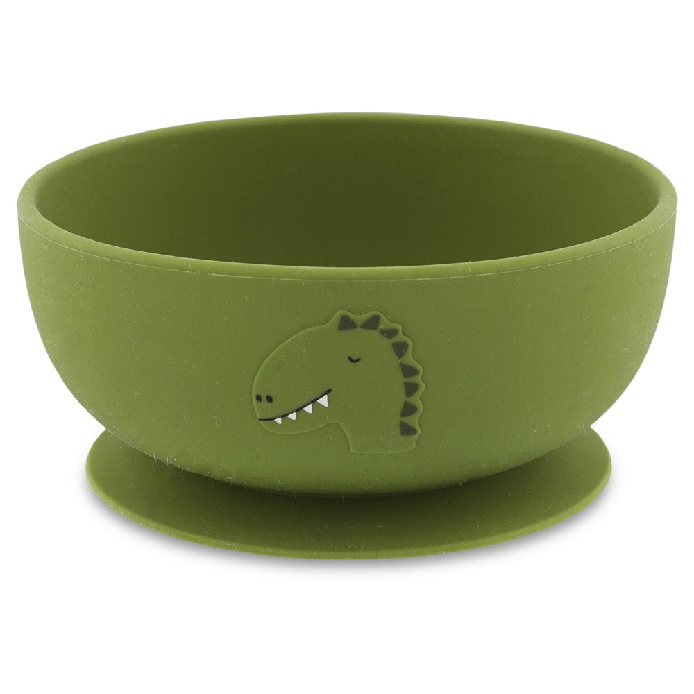 Lot De 2 Cuillères En Silicone Trixie Mr. Dino - Vert Pour Bébé