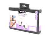 Dooky verrous de porte magnétiques (8 verrous + 2 clefs) X2301121