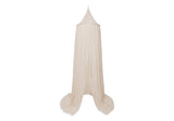 Jollein ciel de lit 245cm Cosy Check sand 002-005-68142