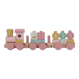 Little Dutch train à blocs rose Fairy Garden LD7354
