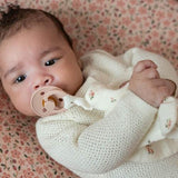 Little dutch doudou attache-sucette Fairy garden blanc fairy blossom TE21194031