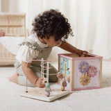 Little dutch cube d'activités en bois fairy garden LD7331