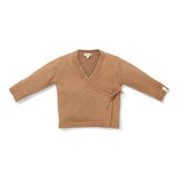 Little Dutch Cardigan en Tricot wrap Brown CL26823121