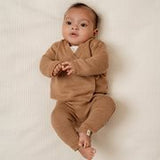 Little Dutch Cardigan en Tricot wrap Brown CL26823121