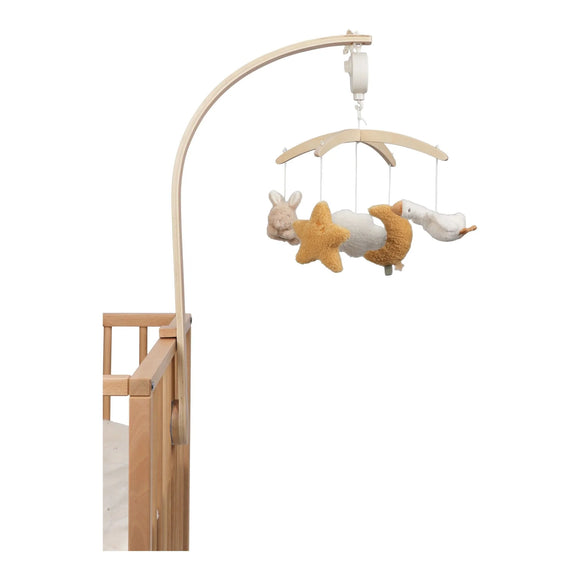 Little Dutch mobile musical en bois beige Newborn Naturals LD8400