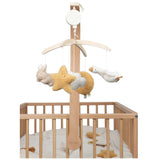 Little Dutch mobile musical en bois beige Newborn Naturals LD8400