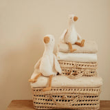 Little Dutch peluche oie 25cm blanc Newborn Naturals Little Goose LD8405