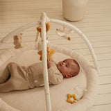 Little Dutch tapis de jeu d'activités blanc Newborn Naturals LD8417