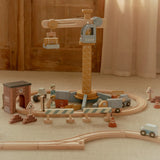Little Dutch grue en bois multicolore pour circuit de train LD2542