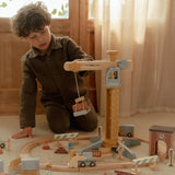 Little Dutch grue en bois multicolore pour circuit de train LD2542