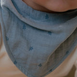 Little Dutch bavoir bandana bleu Essentials (lot de 2) pure denim blue TE50145042