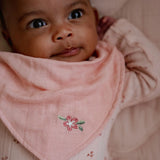 Little Dutch bavoir bandana rose Essentials (lot de 2) Pure blossom TE50155038
