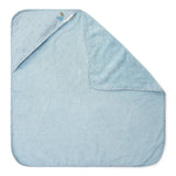 Little Dutch cape de bain Pure denim blue Essentials 100x100cm TE50945042