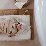 Little Dutch cape de bain 75x75cm newborn naturals Baby Bunny TE50695033