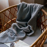 Little Dutch drap tetra 70x70cm Pure denim blue Essentials (lot de 2) TE51845042