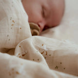 Little Dutch drap tetra 120x120cm beige Newborn Naturals Little Goose TE51925032
