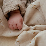 Little Dutch drap tetra 120x120cm beige Newborn Naturals Little Goose TE51925032