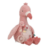 Little Dutch peluche d'activité Safari Friends flamant rose LD8318