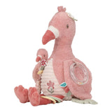 Little Dutch peluche d'activité Safari Friends flamant rose LD8318