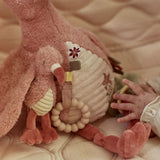 Little Dutch peluche d'activité Safari Friends flamant rose LD8318