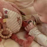 Little Dutch peluche d'activité Safari Friends flamant rose LD8318