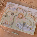 Little Dutch labyrinthe magnétique Safari Friends vert LD7464