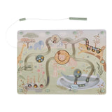 Little Dutch labyrinthe magnétique Safari Friends vert LD7464