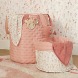Little Dutch drap tétra lot de 2 70x70 cm rose blooming safari Safari Friends TE51856047