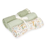 Little Dutch drap tétra lot de 3 70x70 cm safari wonders  Safari Friends TE52306047