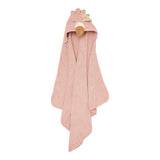 Little Dutch cape de bain 100x100 cm flamant rose Safari Friends TE50956047