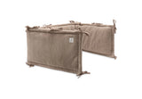 Jollein tour de lit/parc 180x30cm Cloudy rib milky coffee 004-895-68118