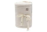 Jollein tour de lit/parc 180x30cm Cloudy rib oatmeal 004-895-68119