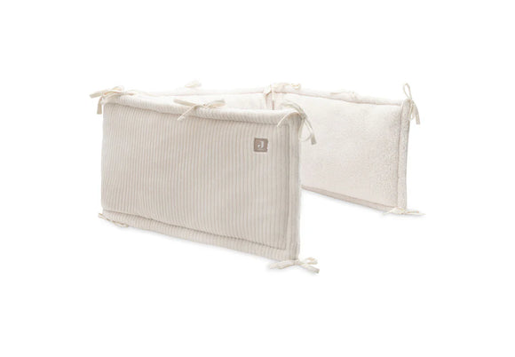 Jollein tour de lit/parc 180x30cm Cloudy rib oatmeal 004-895-68119