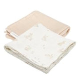 Little Dutch drap tetra 70x70cm Baby Bunny beige (lot de 2) TE51803023