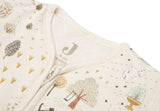 Jollein gigoteuse hiver 90cm manches amovibles Tiny Park 016-541-68102