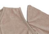 Jollein gigoteuse 70cm Rib milky coffee 016-548-68118