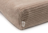 Jollein housse de coussin à langer Cloudy Rib milky coffee 022-503-68118