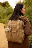 Jollein sac à langer à dos Quilted Quinn bronze 027-819-68243
