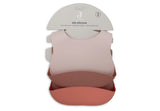 Jollein bavoir silicone Blush Shades (lot de 2) 029-007-68185