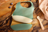 Jollein bavoir silicone Jade Shades (lot de 2) 029-007-68186