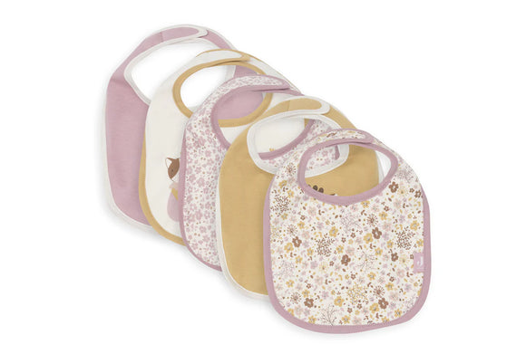Jollein bavoirs waterproof Flower Fairies (lot de 5)  029-566-68104