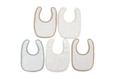 Jollein bavoir jersey impermeable Jollies (lot de 5) 029-566-68196