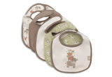 Jollein bavoir jersey impermeable Barn Buddies (lot de 5) 029-566-68198