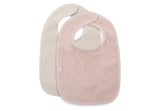 Jollein bavoir éponge silk rose & sand (lot de 5) 029-566-68226