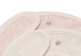Jollein bavoir éponge silk rose & sand (lot de 5) 029-566-68226