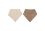 Jollein bandanas en éponge soft Sand/Milky Coffee  029-867-68224
