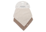 Jollein bandanas en éponge soft Sand/Milky Coffee  029-867-68224