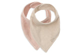 Jollein bandanas en éponge silk rose & sand (lot de 2) 029-867-68226