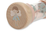 Jollein bâton de pluie en bois Lovely birds rose 039-001-67104