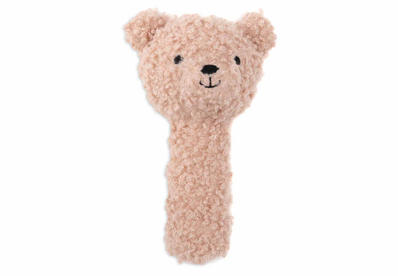 Jollein hochet Teddy bear wild rose 039-001-68063